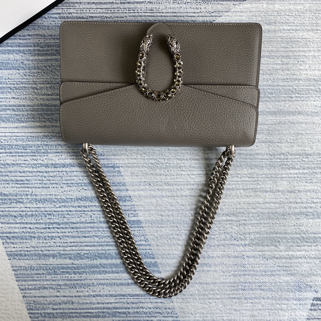 Gucci Dionysus Small Shoulder Bag 400249 Gray